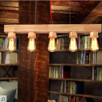 wood pendant lights ac110v/220v e27 lamp hanging light fixture edison bulb for restaurant/bar luminaire home decoration lamparas
wood pendant lights ac110v/220v e27 lamp hanging light fixture edison bulb for restaurant/bar luminaire home decoration lamparas