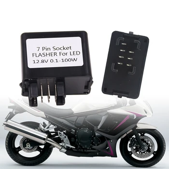AOZBZ Universal Adjustable Car Motorcycle Turn Signal Led Flasher Relay 7 Pin LED Turn Signal Light Blinker Flasher Relay
AOZBZ Universal Adjustable Car Motorcycle Turn Signal Led Flasher Relay 7 Pin LED Turn Signal Light Blinker Flasher Relay
