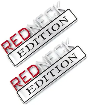 2pcs REDNECK EDITION CAR EMBLEM Chrome Badge 3D Sticker Decal Compatible with F-150 F250 F350 Silverado RAM 1500
2pcs REDNECK EDITION CAR EMBLEM Chrome Badge 3D Sticker Decal Compatible with F-150 F250 F350 Silverado RAM 1500