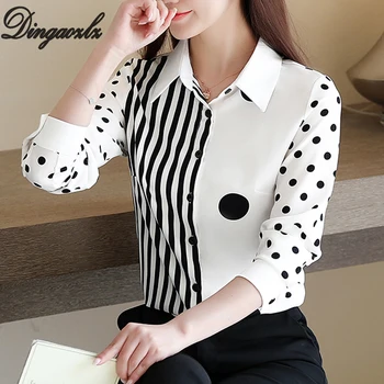 Dingaozlz korean 2020 casual clothing women tops elegant female long sleeve chiffon blouse fashion printed chiffon shirt
Dingaozlz korean 2020 casual clothing women tops elegant female long sleeve chiffon blouse fashion printed chiffon shirt