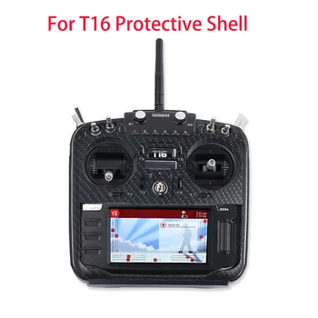 T16 Pro Radio Transmitter Carbon Fiber Water Printed Cover Shell Front Panel for T16 Series PLUS Pro Radio Controller TX
T16 Pro Radio Transmitter Carbon Fiber Water Printed Cover Shell Front Panel for T16 Series PLUS Pro Radio Controller TX