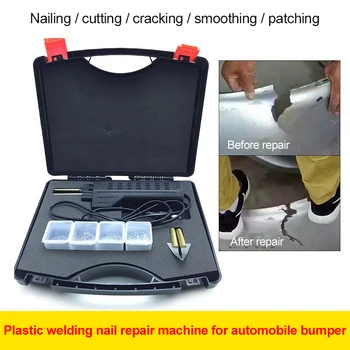 220-250V Hot Stapler Car Bumper Plastic Welding Torch Fairing Auto Body Tool Welder Machine 0.6/0.8mm + 200 Staples Car Repair
220-250V Hot Stapler Car Bumper Plastic Welding Torch Fairing Auto Body Tool Welder Machine 0.6/0.8mm + 200 Staples Car Repair