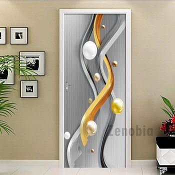 2Pcs/Set 3D Door Sticker Geometric Sphere Wall Mural PVC Self-adhesive Sticker Waterproof Decals Decor Door Wall Stickers Poster
2Pcs/Set 3D Door Sticker Geometric Sphere Wall Mural PVC Self-adhesive Sticker Waterproof Decals Decor Door Wall Stickers Poster