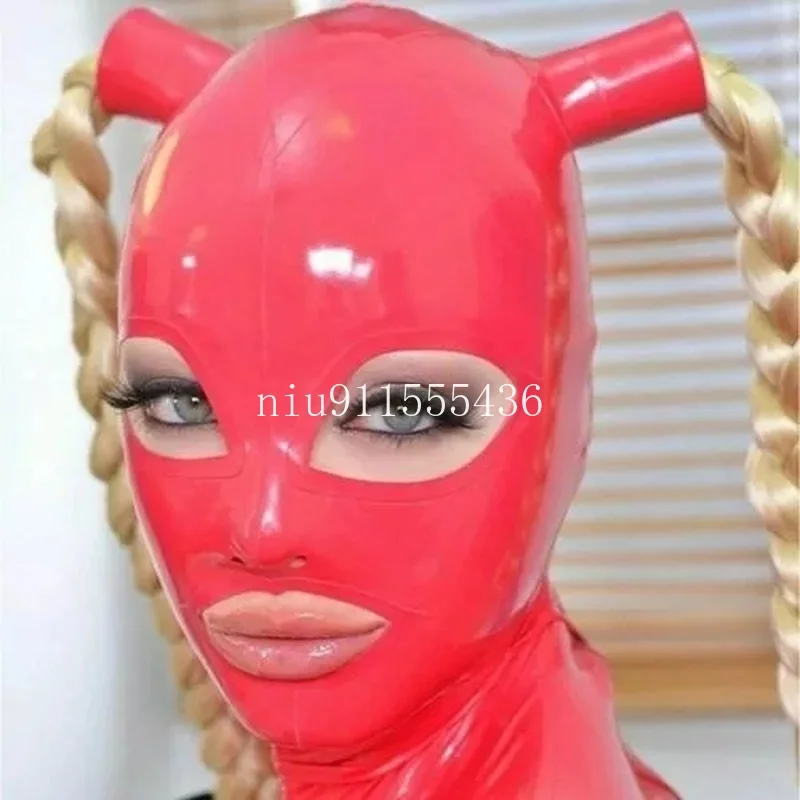 New hot sexy exotic women woman girl Latex Mask Twist braids female pigtail hoods Fetish cekc uniform headgear zentai
New hot sexy exotic women woman girl Latex Mask Twist braids female pigtail hoods Fetish cekc uniform headgear zentai