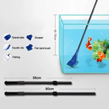 5 in 1 Aquarium Cleaning Tools Aquarium Clean Kit Fish Net Gravel Rake Algae Scraper Fork Sponge Brushes Glass Cleaner
5 in 1 Aquarium Cleaning Tools Aquarium Clean Kit Fish Net Gravel Rake Algae Scraper Fork Sponge Brushes Glass Cleaner