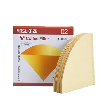 40 X New Wooden Hand V60 Drip Paper Coffee Filter Coffee Strainer Bag Espresso Tea Infuser Accessories
40 X New Wooden Hand V60 Drip Paper Coffee Filter Coffee Strainer Bag Espresso Tea Infuser Accessories