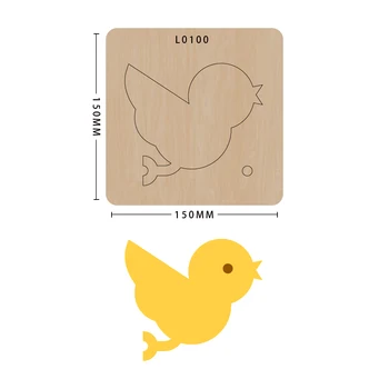 Animal knife mold mold wood mold cutting die decoration, model L0100, suitable for common die cutting machines on the market
Animal knife mold mold wood mold cutting die decoration, model L0100, suitable for common die cutting machines on the market