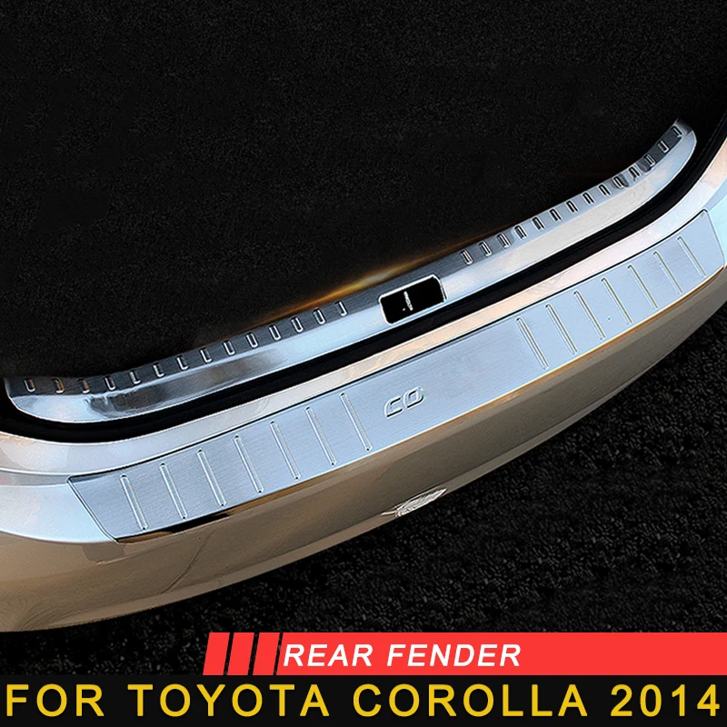 For Toyota Corolla 2014-2018 Car Styling Rear Door Trunk Bumper Fender Protector Sill Frame Trim Sticker Accessories
For Toyota Corolla 2014-2018 Car Styling Rear Door Trunk Bumper Fender Protector Sill Frame Trim Sticker Accessories