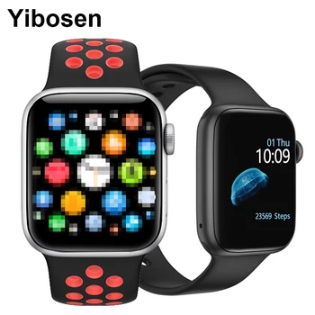Yibosen IWO Series Smart Watch T500 1.54" IPS 44mm Heart Rate Blood Pressure Monitor Bluetooth Calls For Android iOS Smartwatch
Yibosen IWO Series Smart Watch T500 1.54" IPS 44mm Heart Rate Blood Pressure Monitor Bluetooth Calls For Android iOS Smartwatch
