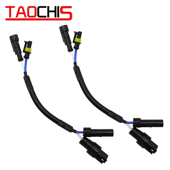 2PCS Round KET trans to AMP Connector Plug socket adapter cable HID xenon ballast AUTO bulb transition wiring
2PCS Round KET trans to AMP Connector Plug socket adapter cable HID xenon ballast AUTO bulb transition wiring