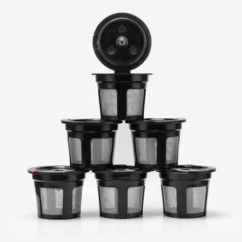 6pcs Coffee Filters Replacement Coffee K Cups Reusable Filter Pod Makers Kitchen Accessories
6pcs Coffee Filters Replacement Coffee K Cups Reusable Filter Pod Makers Kitchen Accessories