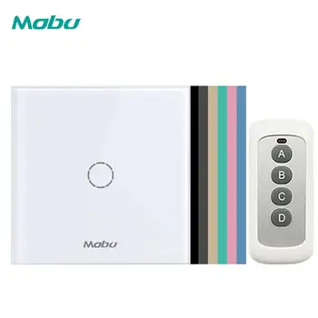 Mobu EU/UK standard wall light touch switch for remote touch switches 1Gang 1-way remote control switch
Mobu EU/UK standard wall light touch switch for remote touch switches 1Gang 1-way remote control switch