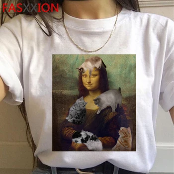 Mona Lisa Aesthetic Funny Cartoon T Shirt Women Grunge Vintage 90s T-shirt Graphic Fashion Tshirt Streetwear New Top Tees Female
Mona Lisa Aesthetic Funny Cartoon T Shirt Women Grunge Vintage 90s T-shirt Graphic Fashion Tshirt Streetwear New Top Tees Female