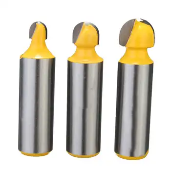 3pcs 1/2 Inch Shank Core Box And Round Nose Router Bits Set Cemented Carbide Wood Working Tool 
3pcs 1/2 Inch Shank Core Box And Round Nose Router Bits Set Cemented Carbide Wood Working Tool