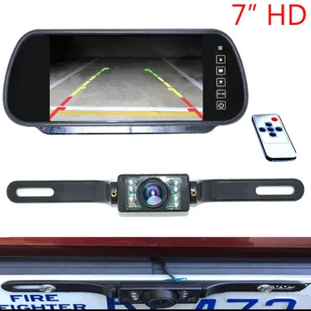 7inch 170 Degree Waterproof LCD Car Rear View Backup Mirror Monitor+Wire Reverse IR Camera System Kit For Car Truck RV
7inch 170 Degree Waterproof LCD Car Rear View Backup Mirror Monitor+Wire Reverse IR Camera System Kit For Car Truck RV