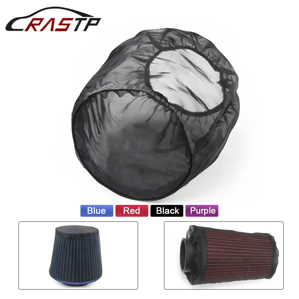 

Short/Long Four Colors Of Silk Like Dust Cloth Protective Cover General Purpose Car Air Filter To Prevent Dust And Oil RS-OFI048