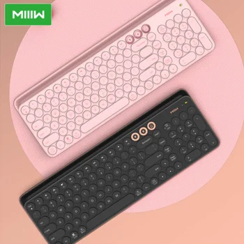 2020 New Miiiw Bluetooth Dual Mode Keyboard 104 Keys 2.4GHz MultiSystem Compatible For Windows PC Mac Wireless Portable Keyboard
2020 New Miiiw Bluetooth Dual Mode Keyboard 104 Keys 2.4GHz MultiSystem Compatible For Windows PC Mac Wireless Portable Keyboard