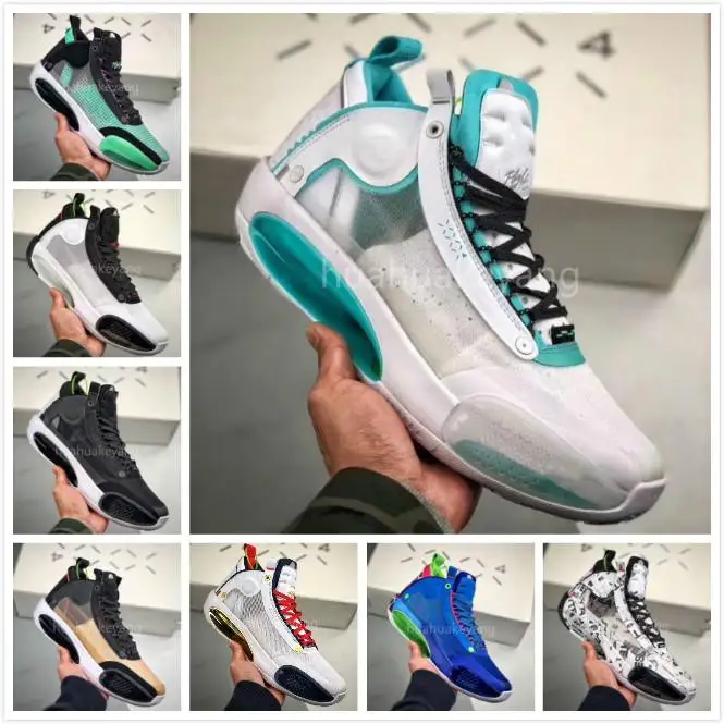 

Ma 34 34s XXXIV Mens Basketball Shoes Infrared 23 Eclipse Blue Void Guo Ailun Amber Rise Black Cat 2020 Trainers Sneakers Shoes