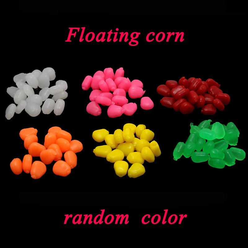 POETRYYI-10pcs-lot-Colored-Pop-Up-Carp-Fishing-Boilies-Flavoured-Grass-Carp-Bait-Floating-Corn-Soft