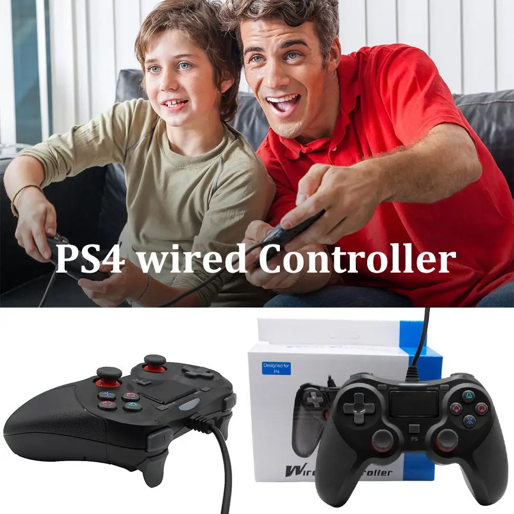 PS4 Wired Controller USB Gamepad Controller with The Dual Vibration for Playstation 4/PS4 Slim/PS4 Pro #CW
PS4 Wired Controller USB Gamepad Controller with The Dual Vibration for Playstation 4/PS4 Slim/PS4 Pro #CW