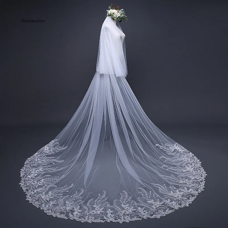 BGW 2285ht White Long Tulle Newest Wedding Bridal Veils Lace Edge 2020 Pretty Bride Veils For Wedding Party
BGW 2285ht White Long Tulle Newest Wedding Bridal Veils Lace Edge 2020 Pretty Bride Veils For Wedding Party
