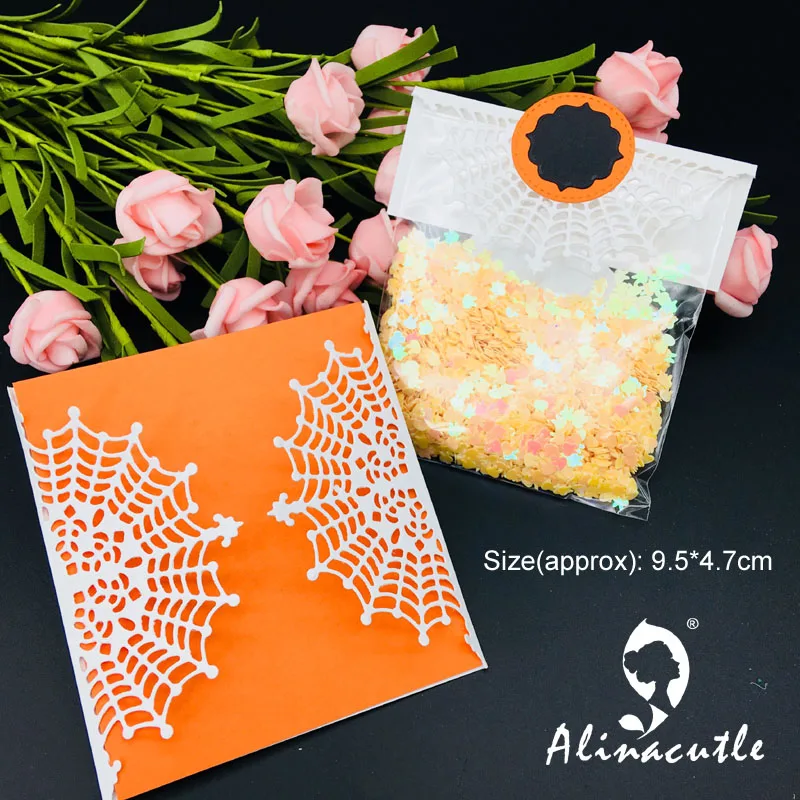 Die Cut Metal Cutting die halloween Spider Web bag Topper Scrapbooking Paper Craft Handmade Card Punch Art Cutter Alinacutle
Die Cut Metal Cutting die halloween Spider Web bag Topper Scrapbooking Paper Craft Handmade Card Punch Art Cutter Alinacutle