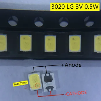 For LG LED 2000pcs LCD Backlight TV Application LED Backlight 0.2W 3V 3020 Cool white LED LCD TV Backlight GW30F
For LG LED 2000pcs LCD Backlight TV Application LED Backlight 0.2W 3V 3020 Cool white LED LCD TV Backlight GW30F