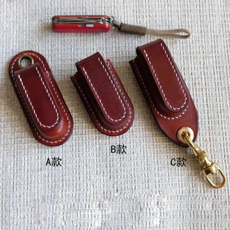 Handmade Leather Case Vegetable Tanned Leather Protective Case for 58mm Mini Champ Swiss Army Knife
Handmade Leather Case Vegetable Tanned Leather Protective Case for 58mm Mini Champ Swiss Army Knife