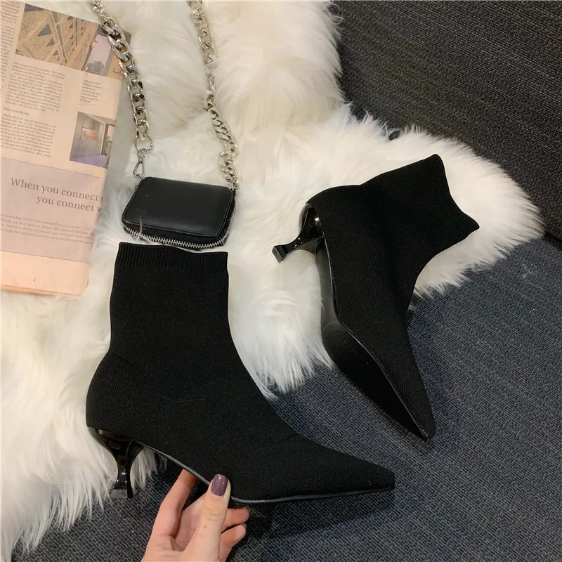 Lace Up Women's Short Boot Shoes Fashion Boots Woman Booties Ladies Ankle Punk Med Autumn 2019 Winter Rubber Pointy Fabric
Lace Up Women's Short Boot Shoes Fashion Boots Woman Booties Ladies Ankle Punk Med Autumn 2019 Winter Rubber Pointy Fabric