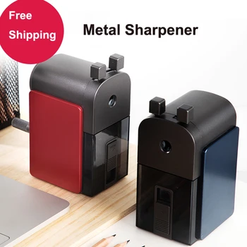 Metal Sharpener Hand Pencil Sharpener Large Capacity Pencil Color Lead 2-in-1 Metal Pencil Sharpener School Office Stationery
Metal Sharpener Hand Pencil Sharpener Large Capacity Pencil Color Lead 2-in-1 Metal Pencil Sharpener School Office Stationery