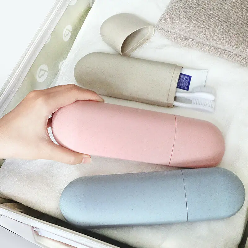 3PCS/Lot Travel Toothbrush Toothpaste Holder Storage Boxes Case Eco-friendly Wheat Straw Storage Cover Organizer
3PCS/Lot Travel Toothbrush Toothpaste Holder Storage Boxes Case Eco-friendly Wheat Straw Storage Cover Organizer