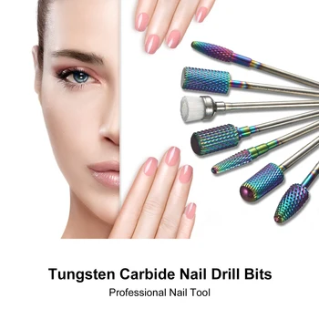 7PCs Nail Drill Bits Set Tungsten Carbide Pedicure Manicure Drill Bit Kit Replacement Drill Bits for Electric Nail Drill Machine 
7PCs Nail Drill Bits Set Tungsten Carbide Pedicure Manicure Drill Bit Kit Replacement Drill Bits for Electric Nail Drill Machine