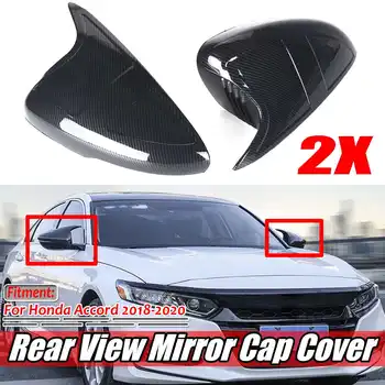 2PCS Carbon Fiber Look/Black Add-On Car Side Rear View Mirror Cap Cover Shell Add On For Honda For Accord 2018 2019 2020
2PCS Carbon Fiber Look/Black Add-On Car Side Rear View Mirror Cap Cover Shell Add On For Honda For Accord 2018 2019 2020