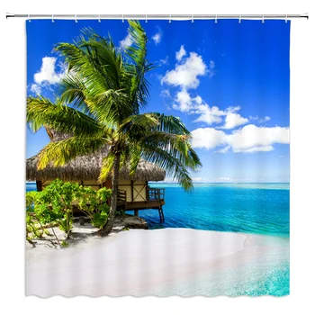 Sunset Sea Beach Shower Curtains Bath Screens Home Decor Eco-Friendly Polyester Fabric Waterproof And Mildew Proof With Hooks
Sunset Sea Beach Shower Curtains Bath Screens Home Decor Eco-Friendly Polyester Fabric Waterproof And Mildew Proof With Hooks