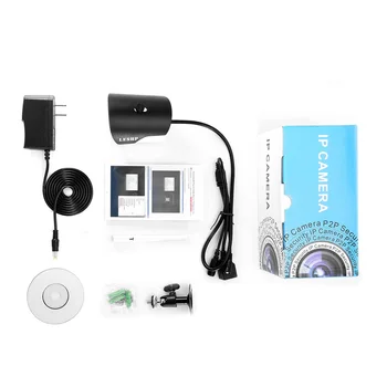 LESHP Waterproof H.264 1.0 MP1280X720 HD WIFI Security Mini IP IR Bullet Camera SN-IPC-4006FSW10 Network Surveillance Camera
LESHP Waterproof H.264 1.0 MP1280X720 HD WIFI Security Mini IP IR Bullet Camera SN-IPC-4006FSW10 Network Surveillance Camera