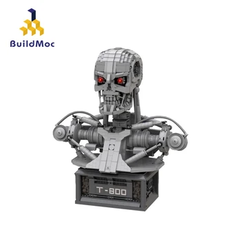 BuildMOC Terminator T-800 Bust Bust 20570 Block Set Statua Modello Building Blocks Children Toys Gifts
BuildMOC Terminator T-800 Bust Bust 20570 Block Set Statua Modello Building Blocks Children Toys Gifts