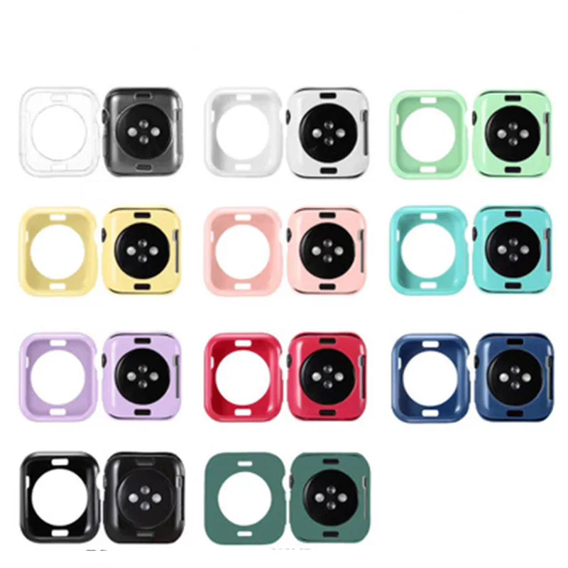 Suitable For Apple Watch Case 6th Generation Color Protective Case Iwatch12345 Generation Universal TPU Case Silicone Case**W
Suitable For Apple Watch Case 6th Generation Color Protective Case Iwatch12345 Generation Universal TPU Case Silicone Case**W