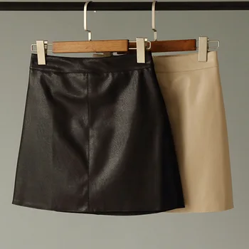 Summer Bodycon Skirts Womens Sexy Short Mini Wrap Skirt Girls Cute Vintage High Waist Black PU Leather Skirt Korean Office Wear
Summer Bodycon Skirts Womens Sexy Short Mini Wrap Skirt Girls Cute Vintage High Waist Black PU Leather Skirt Korean Office Wear