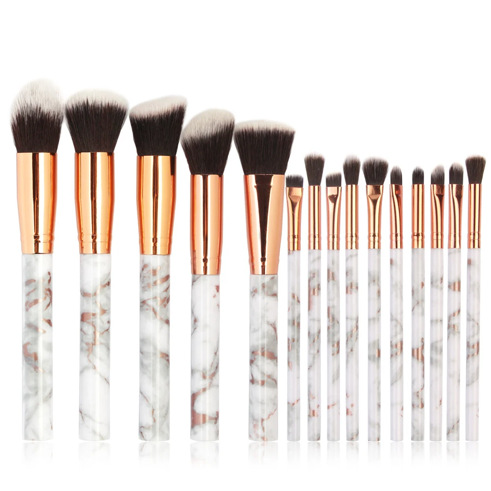 15pcs/set Multifunctional Marbling Makeup Brushes Set Foundation Eyeshadow Eyeliner Concealer Brush set Make Up Brush Tool Kit
15pcs/set Multifunctional Marbling Makeup Brushes Set Foundation Eyeshadow Eyeliner Concealer Brush set Make Up Brush Tool Kit