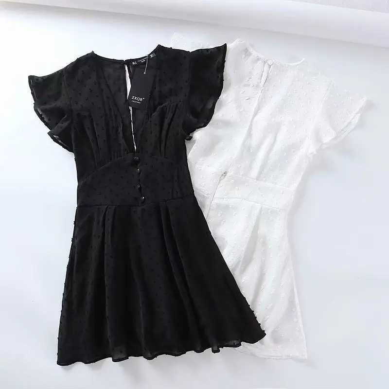 Europe And America 2019 Summer New Style Versitile Fashion WOMEN'S Dress Tulle Crew Neck Small Fly Sleeve Short Sleeve Stereo Po
Europe And America 2019 Summer New Style Versitile Fashion WOMEN'S Dress Tulle Crew Neck Small Fly Sleeve Short Sleeve Stereo Po