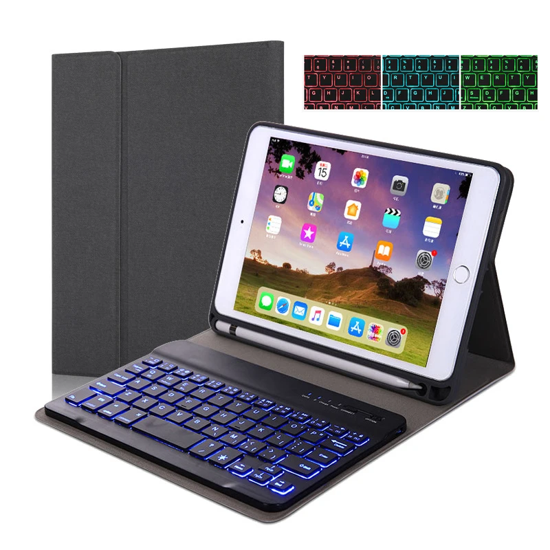 Backlit Bluetooth Keyboard Case For New iPad 10.2 2019 7th Generation Pro 11 2020 Mini 4 5 Air 2 Tablet Leather Flip Stand Cover
Backlit Bluetooth Keyboard Case For New iPad 10.2 2019 7th Generation Pro 11 2020 Mini 4 5 Air 2 Tablet Leather Flip Stand Cover