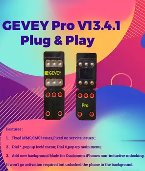 100pc geveypro v 13.4.1 vsim.perfect cyber mode unlocking unlock all carriers SIM card chip for ip11pro max 11ip6/7/8/x/XS/XR
100pc geveypro v 13.4.1 vsim.perfect cyber mode unlocking unlock all carriers SIM card chip for ip11pro max 11ip6/7/8/x/XS/XR