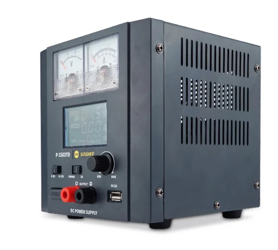 Brneaci P-1503TD Voltage Adjustable test Digital Display Power Refitted Smart 3A 5A Mobile Phone Maintenance Power Meter
Brneaci P-1503TD Voltage Adjustable test Digital Display Power Refitted Smart 3A 5A Mobile Phone Maintenance Power Meter