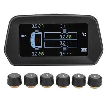 6PCS Sensor TPMS Tire Pressure Monitoring System 12.0bar Tire Pressure Monitoring Truck Tire Pressure Alarm for Solar Energy
6PCS Sensor TPMS Tire Pressure Monitoring System 12.0bar Tire Pressure Monitoring Truck Tire Pressure Alarm for Solar Energy