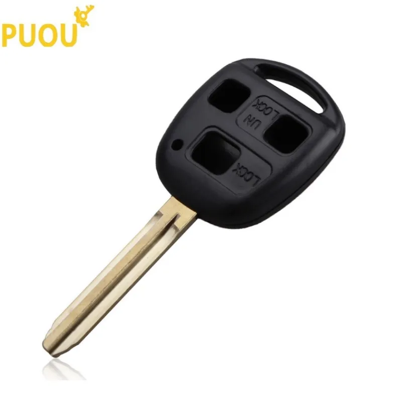3 Button Uncut Blade Remote Auto Car Key Cover Case Shell For Toyota YARIS HIACE COROLLA AVENSIS CAMRY without logo 
3 Button Uncut Blade Remote Auto Car Key Cover Case Shell For Toyota YARIS HIACE COROLLA AVENSIS CAMRY without logo
