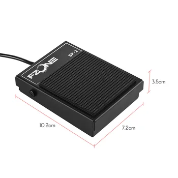 Hot New Fzone SP-2 Electric Keyboard Sustain Pedal Metal Material with 6.35mm Plug
Hot New Fzone SP-2 Electric Keyboard Sustain Pedal Metal Material with 6.35mm Plug