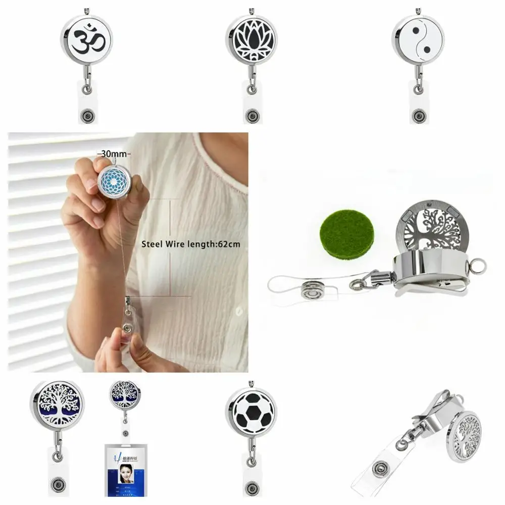 Tree of life 316L Stainless Steel Integrated Diffuser Locket Badge Holder Retractable Pendant Aromatherapy Necklace with 10 pads
Tree of life 316L Stainless Steel Integrated Diffuser Locket Badge Holder Retractable Pendant Aromatherapy Necklace with 10 pads