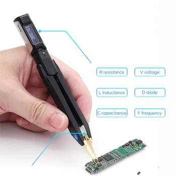 New Portable Digital Smart Tweezers DT71 LCR Meter Signal Generator Debugging Reparing Tool OLED Display
New Portable Digital Smart Tweezers DT71 LCR Meter Signal Generator Debugging Reparing Tool OLED Display