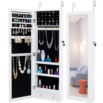 Hanging Jewelry-Holder Cabinets Storage-Box Cosmetic-Organizer Jewelry Necklace Velvet Display-Holder Earring-Watch Hair-Clip
Hanging Jewelry-Holder Cabinets Storage-Box Cosmetic-Organizer Jewelry Necklace Velvet Display-Holder Earring-Watch Hair-Clip