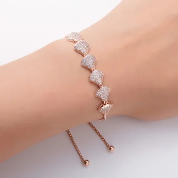 Bracelet NANKIYA New Fashion Simple Style Sliding Lock Elegant Triangular WomenParty Gift Cubic Zirconia SL456 Pulseras Mujer
Bracelet NANKIYA New Fashion Simple Style Sliding Lock Elegant Triangular WomenParty Gift Cubic Zirconia SL456 Pulseras Mujer